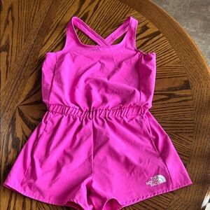 The North Face Kids Fuchsia Romper